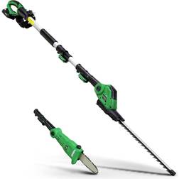 ApolloSmart 2-in-1 Pole Saw & Hedge Trimmer Cordless 20V Swappable Battery System