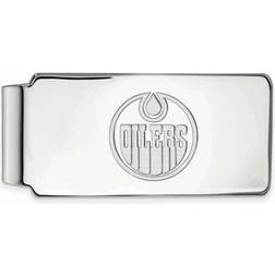 LogoArt Silver Edmonton Oilers Money Clip