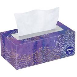 Kleenex Ultra Soft, Soft Facial Tissue, 3-Ply 120 Tissues per Box