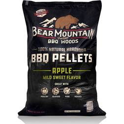 Mountain BBQ Premium All Natural Hardwood Apple Smoker Pellets 40