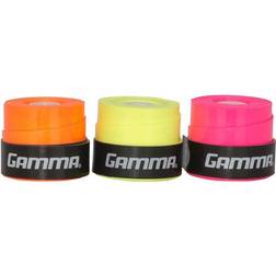 Gamma Neon Tac Overgrips 3-Pack Yellow