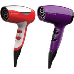 Remington Compact Ionic Travel Hair Dryer, Colors Vary