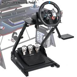 Minneer Racing Wheel Stand Height Adjustable for Logitech G25 G27 G29 G920 G923 Thrustmaster