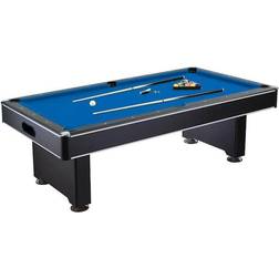 Hathaway 8ft Hustler Pool Table with Blue Felt