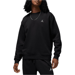 Nike Brooklyn Fleece Men's Crew-Neck Sweatshirt - Black/White
