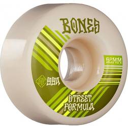 Bones Retros Stf V4 Wide 99a 52mm White Skateboard Wheels