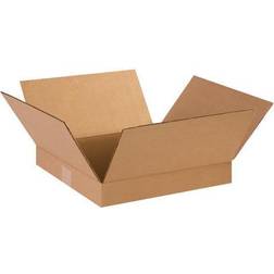 SI Products 14x14x2 Standard Corrugated Shipping Box, 200#/ECT, 25/Bundle (14142) Quill