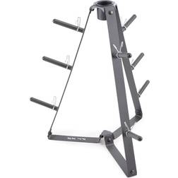 Marcy Plate Tree for Standard Size Weight Plates/Storage Rack for Exercise Weights PT-36 dark grey, 34.00 x 9.00 x 4.00"