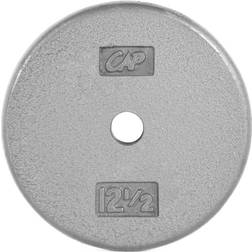 CAP Barbell Cast Iron Standard 1-Inch Weight Plates, Gray, Single, 10 Pound