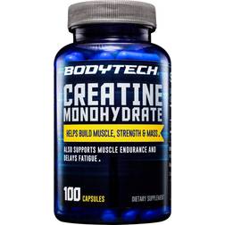 BodyTech 100 Pure Creatine Monohydrate 2250 MG Supports Muscle