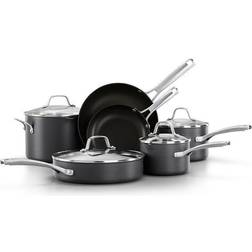 Calphalon Classic Cookware Set with lid 10 Parts
