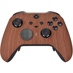 UN-MODDED Custom Controller Compatible with Xbox ONE Elite Series 2 (Wooden)
