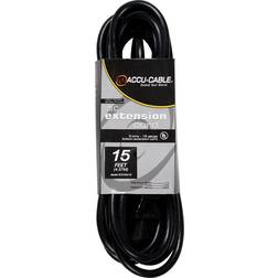 American Dj Accu-Cable IEC Extension Cable 15'