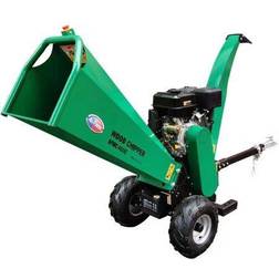 All Power 6.2 in. 15 HP 459 cc Electric Start Gas Powered Self-Feeding Commercial Chipper Shredder