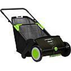 Earthwise LSW70021 21" Manual Push Rake Lawn Leaf Sweeper