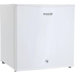 AccuCold 19" Upright 1.4 cu. Factory Installed Lock Manual Defrost Removable Shelf Removable Shelf White