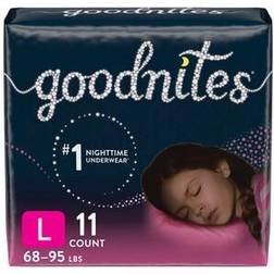 Goodnites Girls' Nighttime Bedwetting Underwear, L/XL, 11 ct CVS