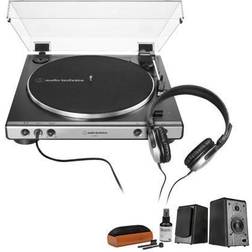 Audio-Technica AT-LP60XHP Belt-Drive Stereo Turntable with Audio Accessories