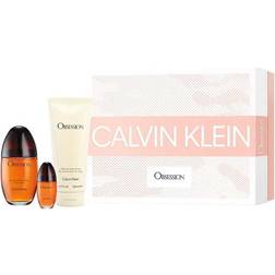 Calvin Klein Obsession 3 Pcs Gift Set for Women Standard De