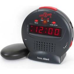 Sonic Alert Bomb Jr. Clock with Super Shaker