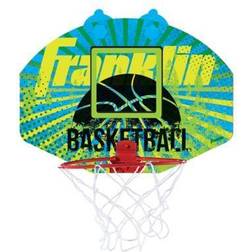 Franklin Sports Quikset Anywhere Basketball Hoop In Yellow/blue Yellow