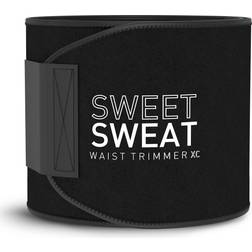 Sweet Sweat Waist Trimmer 'Xtra-Coverage' Belt Premium Waist Trainer with More Torso Coverage for a Better Sweat! (X-Large)