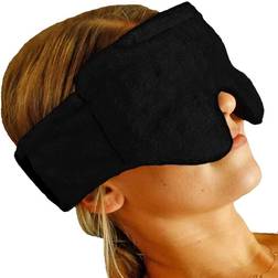 Huggaroo Gem Super Plush Heated Eye Mask Sleep Mask Gel
