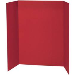 Pacon PAC3770 Presentation Board, 48" x 36" Red