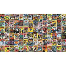 RoomMates Classic DC Comics Cover Peel & Stick Mural, Yellow