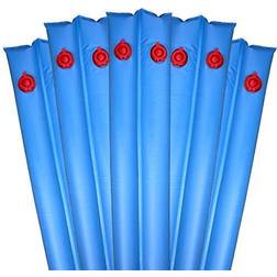 Pool Mate 8 ft. Blue Double-Chamber Extra Heavy-Duty Water Tubes for Winter Swimming Covers 5-Pack