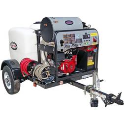 Simpson Hot Water Professional Gas Pressure Washer Trailer 4000 PSI