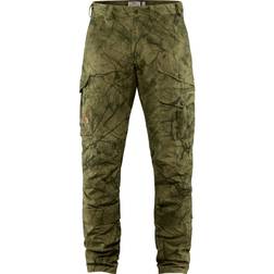 Fjällräven Barents Pro Hunting Trousers M - Green Camo/Deep Forest