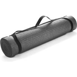 Mind Reader All Purpose 1/4" Yoga Mat with Carr ying Strap