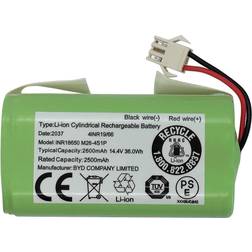 AnhoTech Replacement Battery Compatible with Ecovacs Deebot N79S 500 N79 Eufy RoboVac 11S