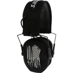 Walker's Game Ear Razor Freedom Series Muffs with Protective Case Black - Black