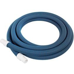 Pool Mate Premium-Deluxe Blue/Black Spiral Wound Swimming Vacuum Hose