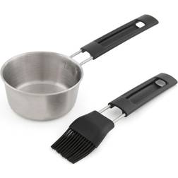 Broil King 2 Piece Steel Deluxe Basting Set Pastry Brush