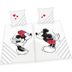 MCU Mickey og Minnie Mouse Sengetøj Partnerpakke- 100 procent