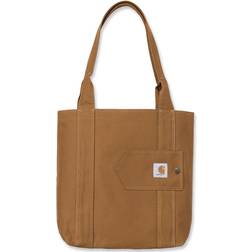 Carhartt Vertical Open Tote Bag Brown Lanyards at Academy Sports