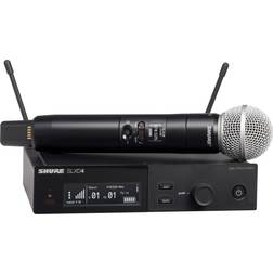 Shure Slxd24/Sm58 Wireless Vocal Microphone System With Sm58 Band J52