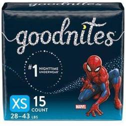 Goodnites Boys Nighttime Bedwetting Underwear XS (28-43 lb. 15 Ct