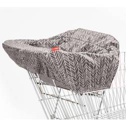 Skip Hop Baby Take Cover Shopping Cart Cover Gray