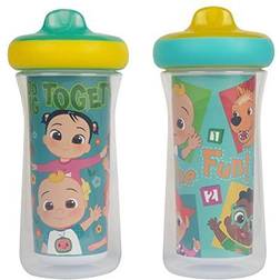 Cocomelon Insulated Sippy Cup 9 Oz 2pk