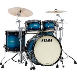 Tama Starclassic Maple 4-Piece Shell Pack With Black Nickel Hardware And 22 In. Bass Drum Molten Electric Blue Burst