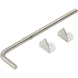 National Hardware N348-516 12" Stainless Steel Security Cane Bolt Security Bolt Surface Bolt