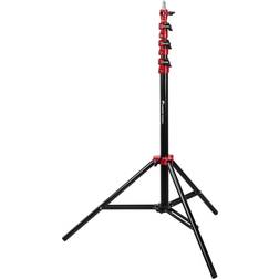 Flashpoint Pro Air-Cushioned Heavy-Duty Light Stand (Red, 9.5'
