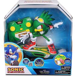 Sonic Jet R/C Skateboard with Turbo Boost Green/Red/Yellow One-Size