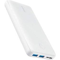 Anker Portable Charger 20000mAh Power Bank 2-Port Battery Pack PowerCore Essential 20K White