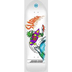Santa Cruz Skateboard Deck Meek OG Slasher Re-Issue White 10.1" x 31.13"