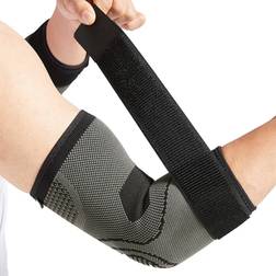 Elbow Brace with Strap for Tendonitis 2 Pack, Tennis Elbow Compression Sleeves, Golf Elbow Treatment